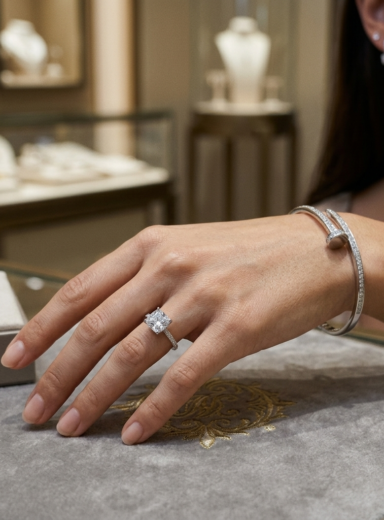 ✨ Ein Hauch von Luxus für dein Handgelenk und deine Finger. Perfekt aufeinander abgestimmt.