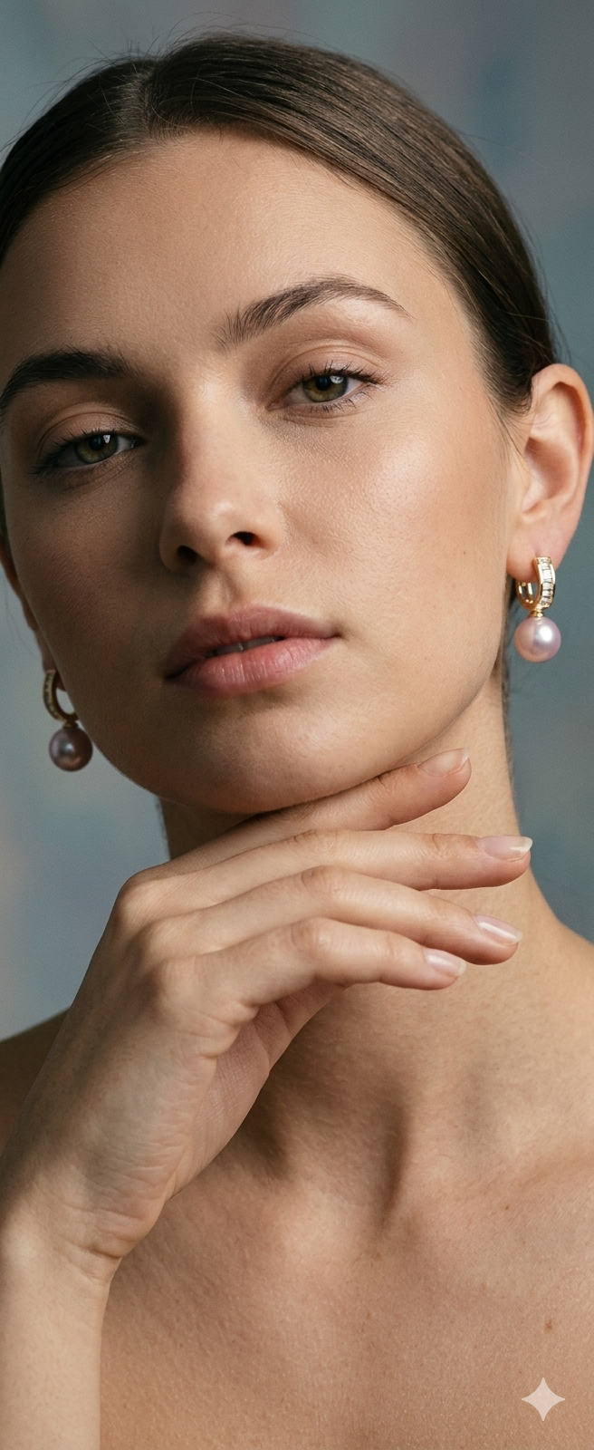 ✨ Elegante Ohrringe mit roséfarbenen Perlen und goldenen Details – zeitlos & stilvoll. 💖
