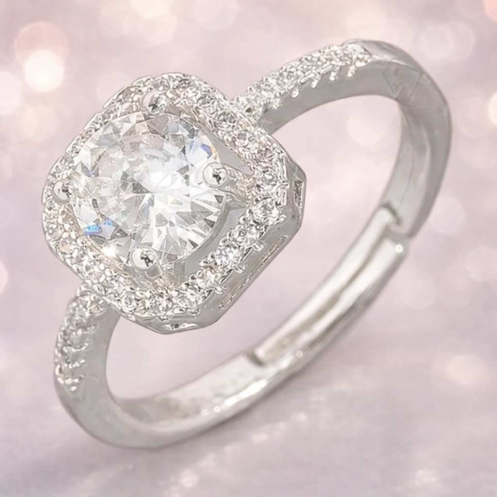 Eleganter Ring mit Funkel-Effekt ✨