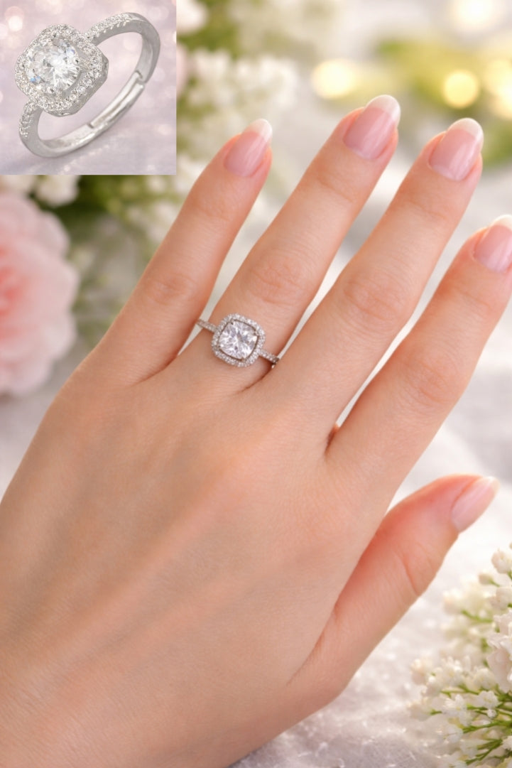 Eleganter Ring mit Funkel-Effekt ✨