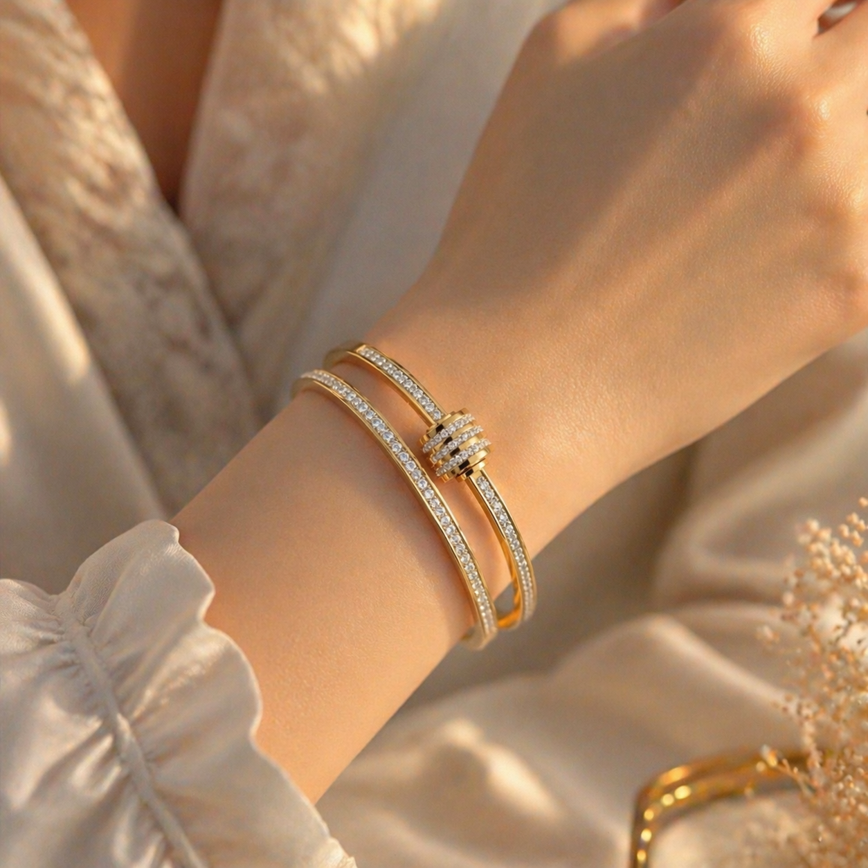 ✨ Strahle mit Eleganz und Stil ✨2er Set Armbänder